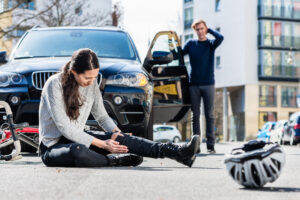 Bicycle accident in Dallas, TX